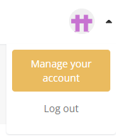 Manage account  | Digital Church Platform